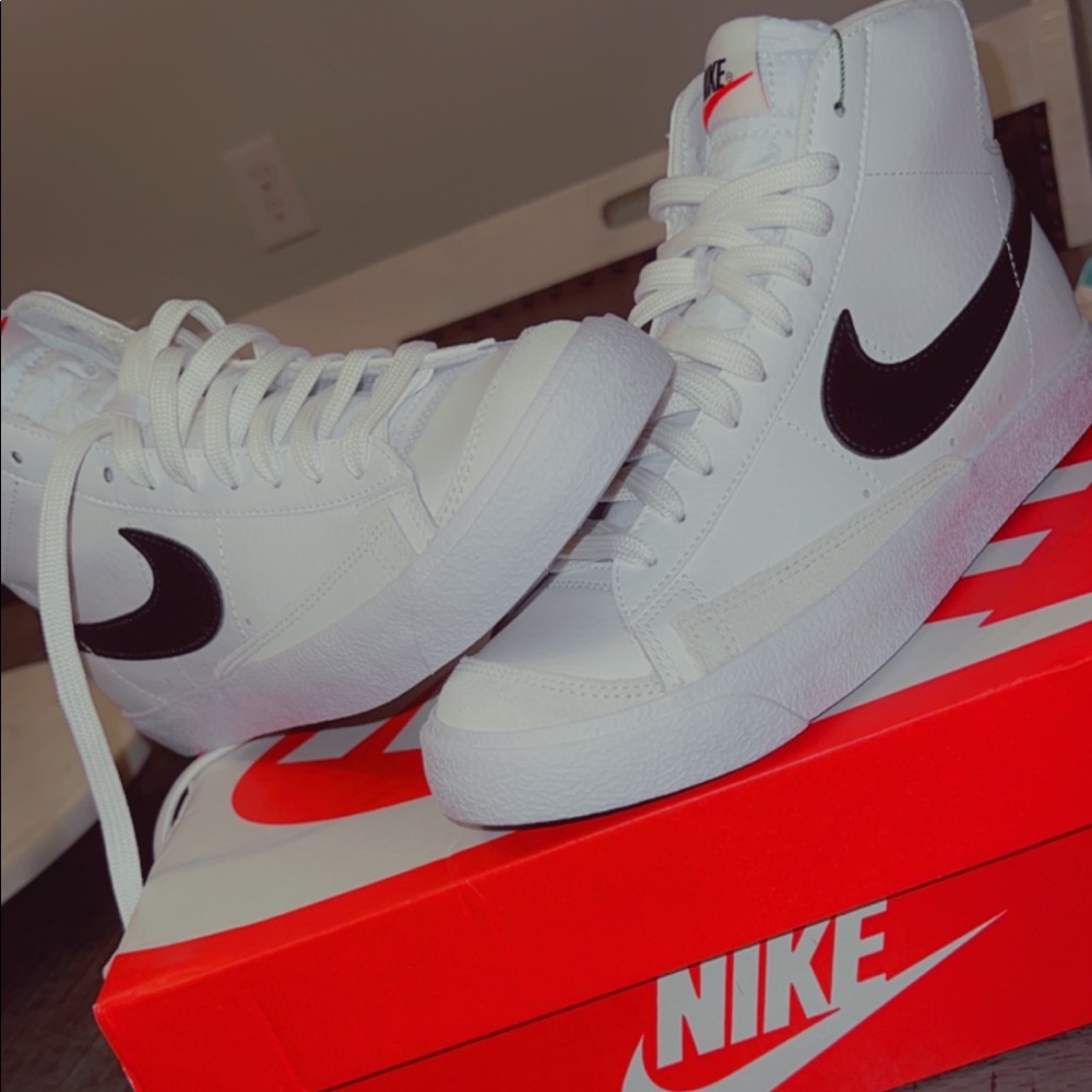 Nike mid blazer (white/black)